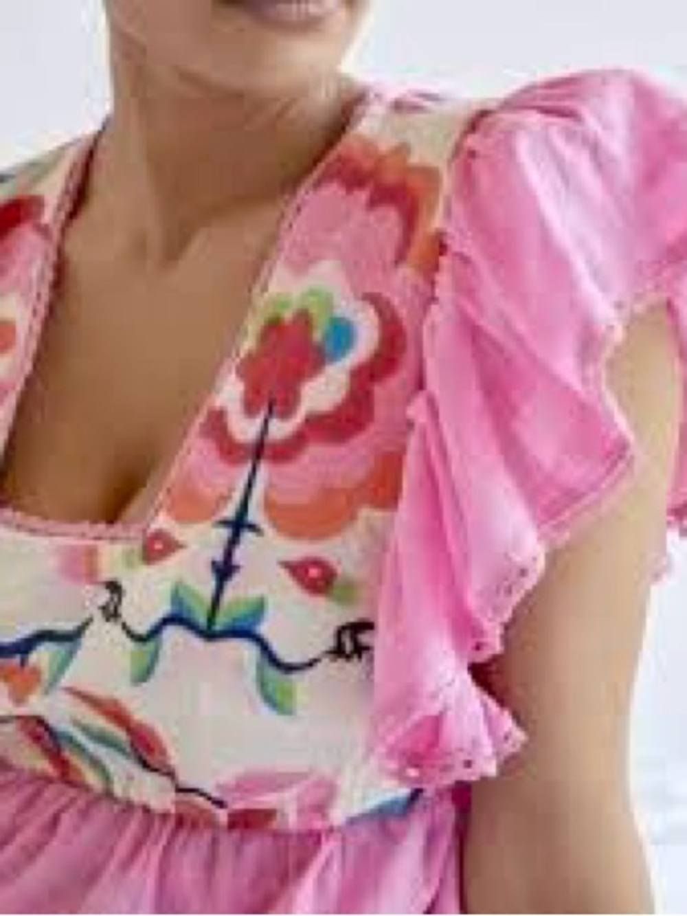 Anthropologie Plenty by Tracy Reese
Embroidered Babydoll Blouse - Picture 2 of 9